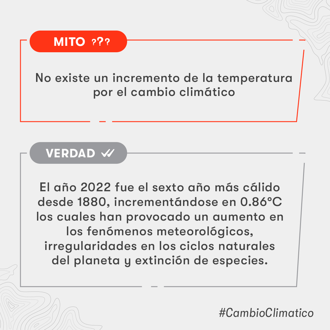 No existe un incremento de la temperatura por el cambio climático
